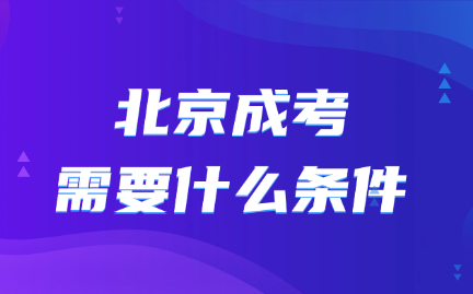 北京成考