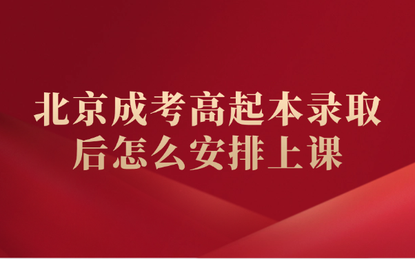 北京成考高起本